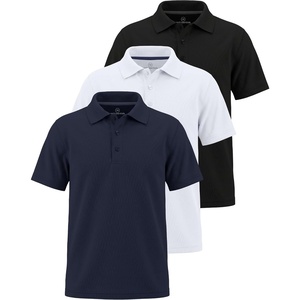 image:image3 Pack Boys Polo Shirts School Uniform Short Sleeve Collared Golf KidsSet 9
