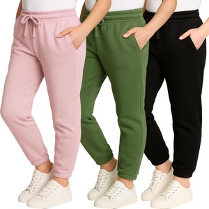 image:image3 Pack Girls Cotton Fleece Joggers Sweatpants Kids Teens Pants SweatsSet 6