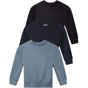 image:image3 Pack Girls Fleece Crewneck Sweatshirts Sweaters Kids Teens Pullover TopsSet 3