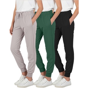 image:image3 Pack Girls Joggers Sweatpants Pants Athletic Yoga Pockets Kids TeenSet 4
