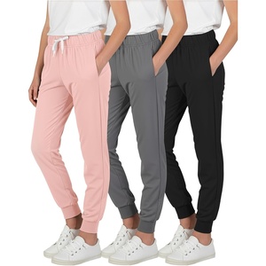 image:image3 Pack Girls Joggers Sweatpants Pants Athletic Yoga Pockets Kids TeenSet 8