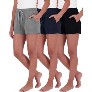 image:image3 Pack Girls Lounge Shorts Athletic Soccer Basketball Sleep Teens Kids GymSet 13