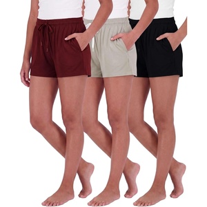 image:image3 Pack Girls Lounge Shorts Athletic Soccer Basketball Sleep Teens Kids GymSet 7