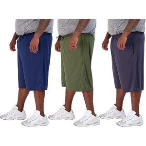 image:image3 Pack Mens Big amp Tall Mesh Shorts Dry Fit Basketball Athletic Gym PocketsDry Fitset F