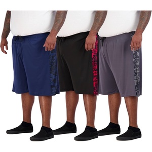 image:image3 Pack Mens Big amp Tall Mesh Shorts Dry Fit Basketball Athletic Gym PocketsDry Fitset L