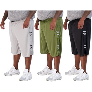 image:image3 Pack Mens Big amp Tall Mesh Shorts Dry Fit Basketball Athletic Gym PocketsMeshset G