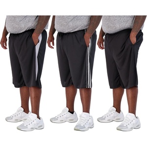 image:image3 Pack Mens Big amp Tall Mesh Shorts Dry Fit Basketball Athletic Gym PocketsMeshset H
