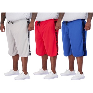 image:image3 Pack Mens Big amp Tall Mesh Shorts Dry Fit Basketball Athletic Gym PocketsMeshset J