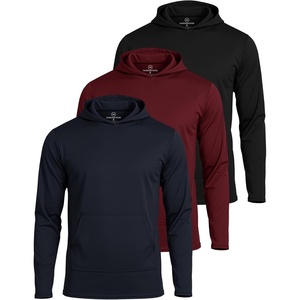image:image3 Pack Mens Mesh Hoodies Pullover Athletic Gym Workout Fishing SweatshirtSet 2