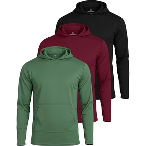 image:image3 Pack Mens Mesh Hoodies Pullover Athletic Gym Workout Fishing SweatshirtSet 4