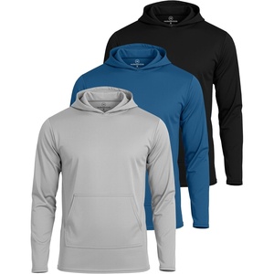 image:image3 Pack Mens Mesh Hoodies Pullover Athletic Gym Workout Fishing SweatshirtSet 9