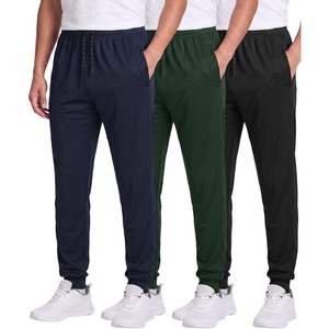 image:image3 Pack Mens Mesh Joggers Sweatpants Gym Athletic Workout Pockets TrackSet 1