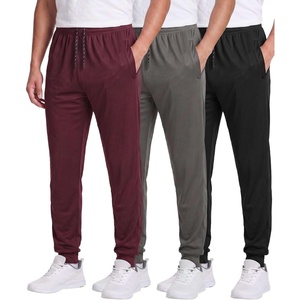 image:image3 Pack Mens Mesh Joggers Sweatpants Gym Athletic Workout Pockets TrackSet 2