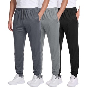 image:image3 Pack Mens Mesh Joggers Sweatpants Gym Athletic Workout Pockets TrackSet 8