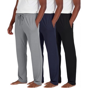 image:image3 Pack Mens Pajama Pants Lounge Sleepwear PJ Comfy Bottoms with PocketsSet 10