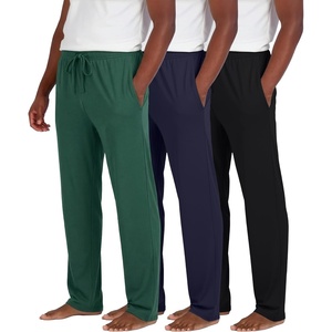 image:image3 Pack Mens Pajama Pants Lounge Sleepwear PJ Comfy Bottoms with PocketsSet 7