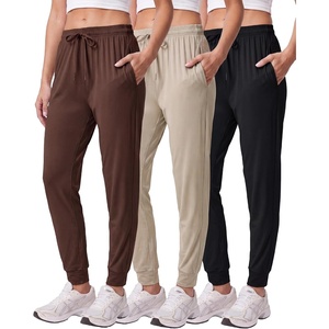 image:image3 Pack Womens Dry Fit Joggers Sweatpants Athletic Casual Lounge PocketsSet 10