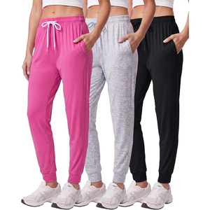 image:image3 Pack Womens Dry Fit Joggers Sweatpants Athletic Casual Lounge PocketsSet 6