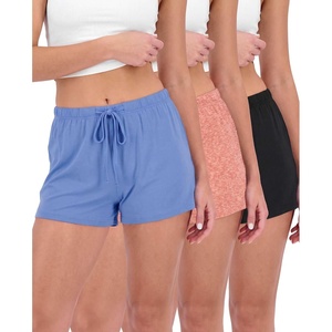 image:image3 Pack Womens Pajama Shorts Soft Sleep Lounge Pj Bottoms Comfy Cute SummerSet J