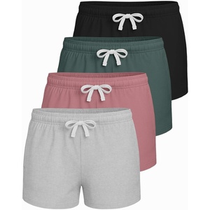 image:image4 Pack Girls French Terry Shorts Pajama Lounge Sleep Kids Teens PJ BottomsSet 6