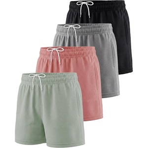 image:image4 Pack Girls Mesh Shorts Athletic Basketball Soccer Pockets Teens Kids GymSet 7
