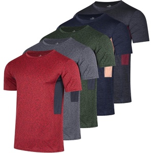 image:image5 Pack Boys Dry Fit T Shirts Athletic Short Sleeve Tees Kids TeensSet D