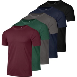 image:image5 Pack Boys Dry Fit T Shirts Athletic Short Sleeve Tees Kids TeensSet P