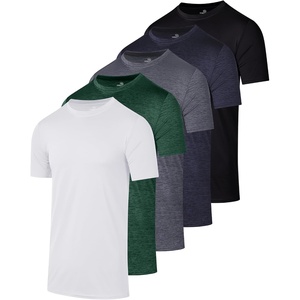 image:image5 Pack Boys Dry Fit T Shirts Athletic Short Sleeve Tees Kids TeensSet Q