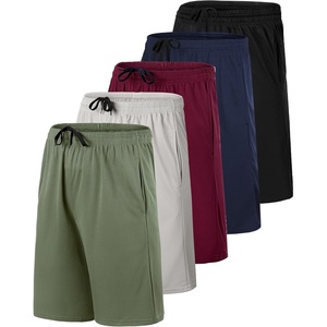 image:image5 Pack Boys Mesh Athletic Shorts Basketball Kids Soccer Sports PocketsSet 1
