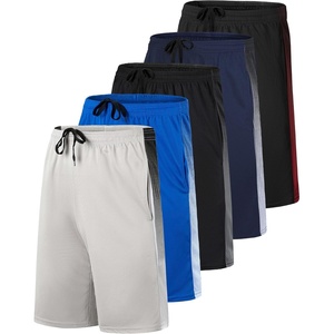image:image5 Pack Boys Mesh Athletic Shorts Basketball Kids Soccer Sports PocketsSet 13