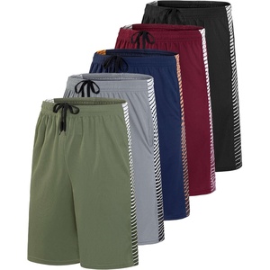 image:image5 Pack Boys Mesh Athletic Shorts Basketball Kids Soccer Sports PocketsSet 14