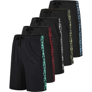 image:image5 Pack Boys Mesh Athletic Shorts Basketball Kids Soccer Sports PocketsSet 16