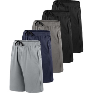 image:image5 Pack Boys Mesh Athletic Shorts Basketball Kids Soccer Sports PocketsSet 18
