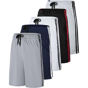 image:image5 Pack Boys Mesh Athletic Shorts Basketball Kids Soccer Sports PocketsSet 3