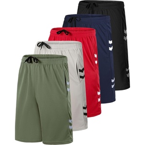 image:image5 Pack Boys Mesh Athletic Shorts Basketball Kids Soccer Sports PocketsSet 9