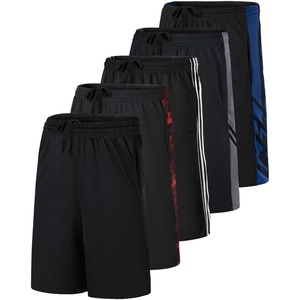 image:image5 Pack Mens Mesh Shorts 9 Long Athletic Running Workout Gym BasketballSet H
