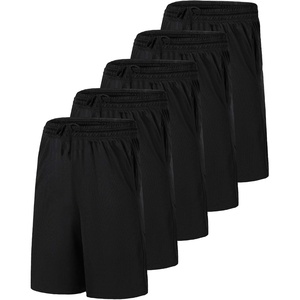image:image5 Pack Mens Mesh Shorts 9 Long Athletic Running Workout Gym BasketballSet R