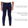 image:image3 Pack Boys Compression Pants Tights Leggings Base Layer Kids Youth SportsBlack  Navy  Charcoal