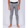 image:image3 Pack Boys Compression Pants Tights Leggings Base Layer Kids Youth SportsBlack  Navy  Heather Grey
