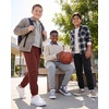image:image3 Pack Boys Fleece Joggers Sweatpants Athletic Kids School Pants PocketsSet 1