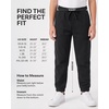 image:image3 Pack Boys Fleece Joggers Sweatpants Athletic Kids School Pants PocketsSet 5