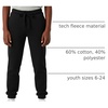 image:image3 Pack Boys Fleece Joggers Sweatpants Athletic Kids School Pants PocketsSet 6