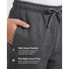 image:image3 Pack Boys Fleece Joggers Sweatpants Athletic Kids School Pants PocketsSet 8
