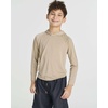 image:image3 Pack Boys Sun Hoodie Rash Guard Swim Shirts Long Sleeve UPF Hooded KidsSet 2