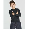 image:image3 Pack Boys Sun Hoodie Rash Guard Swim Shirts Long Sleeve UPF Hooded KidsSet 4