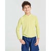 image:image3 Pack Boys Sun Hoodie Rash Guard Swim Shirts Long Sleeve UPF Hooded KidsSet 6