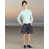 image:image3 Pack Boys Sun Hoodie Rash Guard Swim Shirts Long Sleeve UPF Hooded KidsSet 7