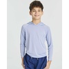 image:image3 Pack Boys Sun Hoodie Rash Guard Swim Shirts Long Sleeve UPF Hooded KidsSet 8