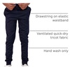 image:image3 Pack Boys Tricot Joggers Athletic Sweatpants Pants Sports Kids PocketsSet 4