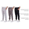 image:image3 Pack Boys Tricot Joggers Athletic Sweatpants Pants Sports Kids PocketsSet 5